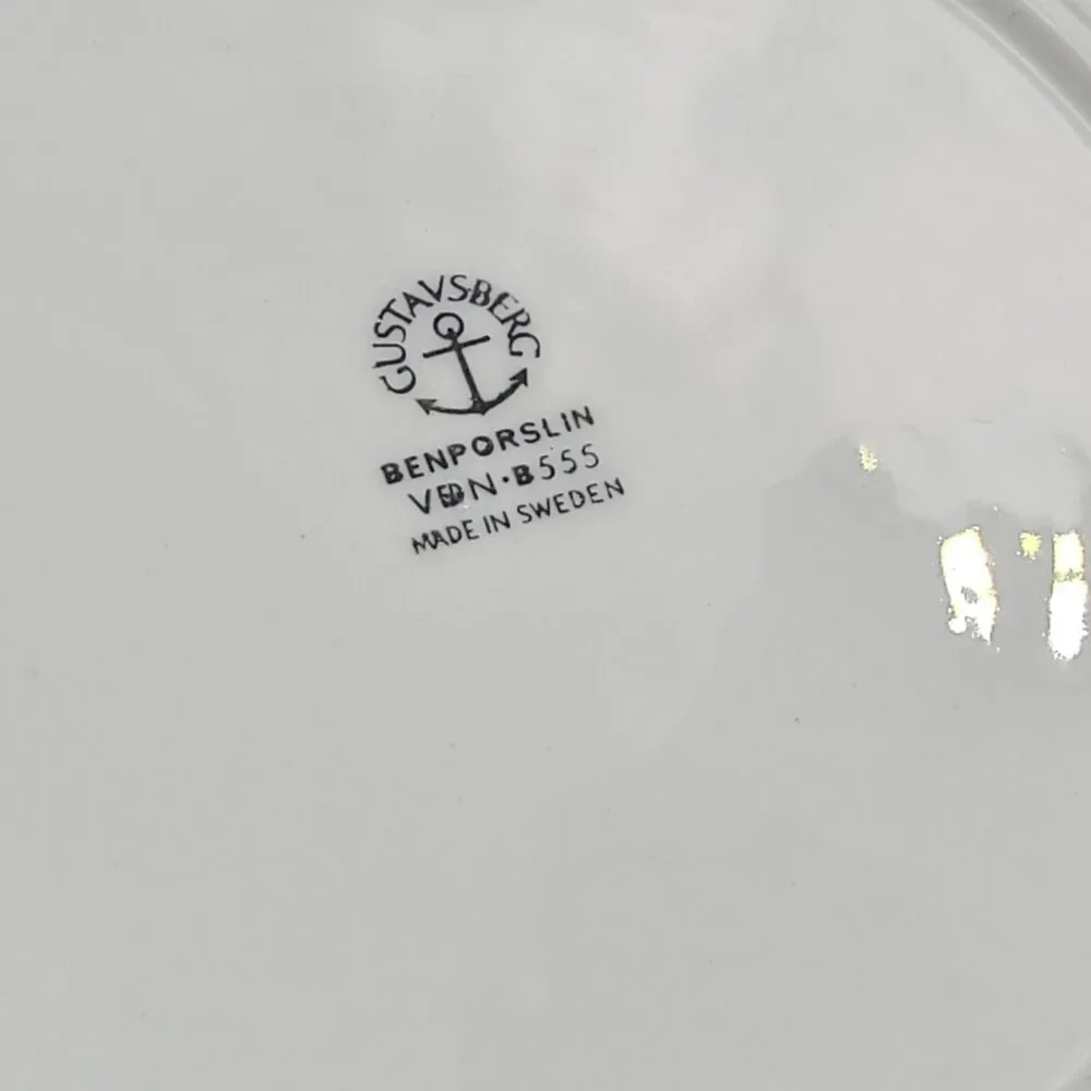 Gustavsberg porcelain set